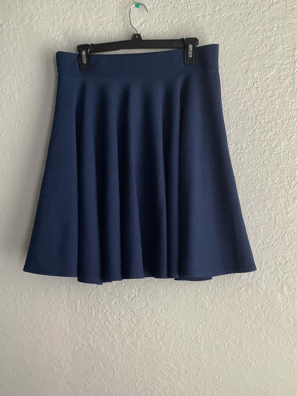 Women's Navy Circle Skirt - Flared Skater Style